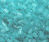 50g 5x4x2mm Milky Turquoise Tile Beads